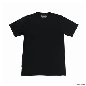 black t shirts made from recycled plastic bottles