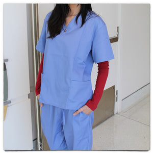 sleeves for scrubs