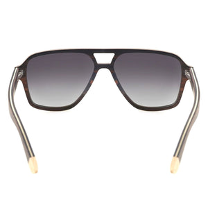 men's and women's polarized wood aviators sunglasses