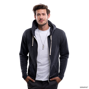 eco friendly hoodie t-shirt & hoodie, cameron kolbo from mtv ayto second chances modeling derivative recycled clothing 