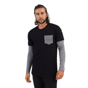 sam krumrine in derivative mens pocket tee t shirts by Derivative eco friendly clothing brand