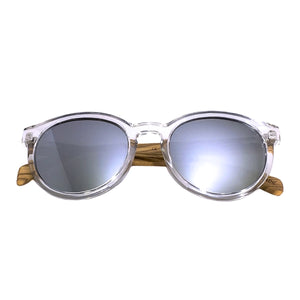 round sunglasses, clear sunglasses, mirrored sunglasses