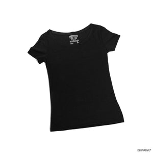 eco friendly scoop neck t-shirts made from recycled plastic bottles